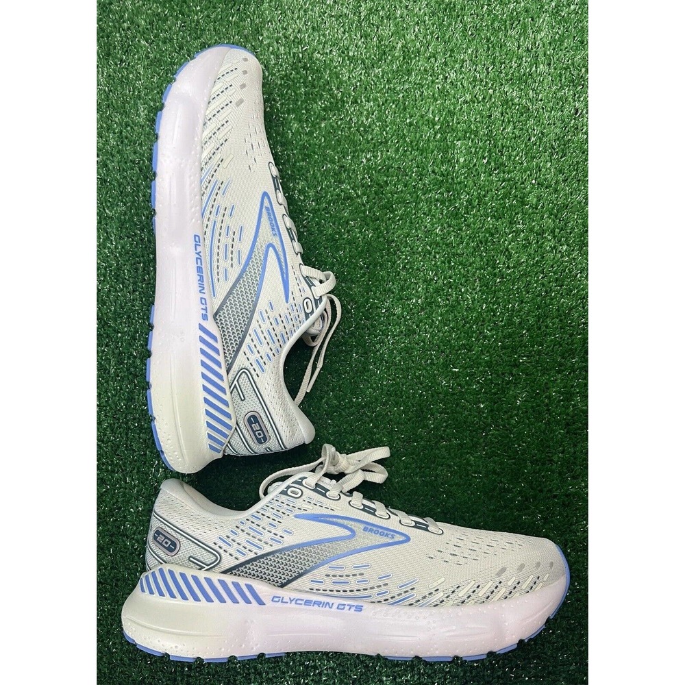 Brooks Glycerin Gts 20 Women's Size 9 ‘Blue Glass/marina Blue’ Running Shoes